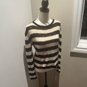 Forever 21 stripe pullover sweater